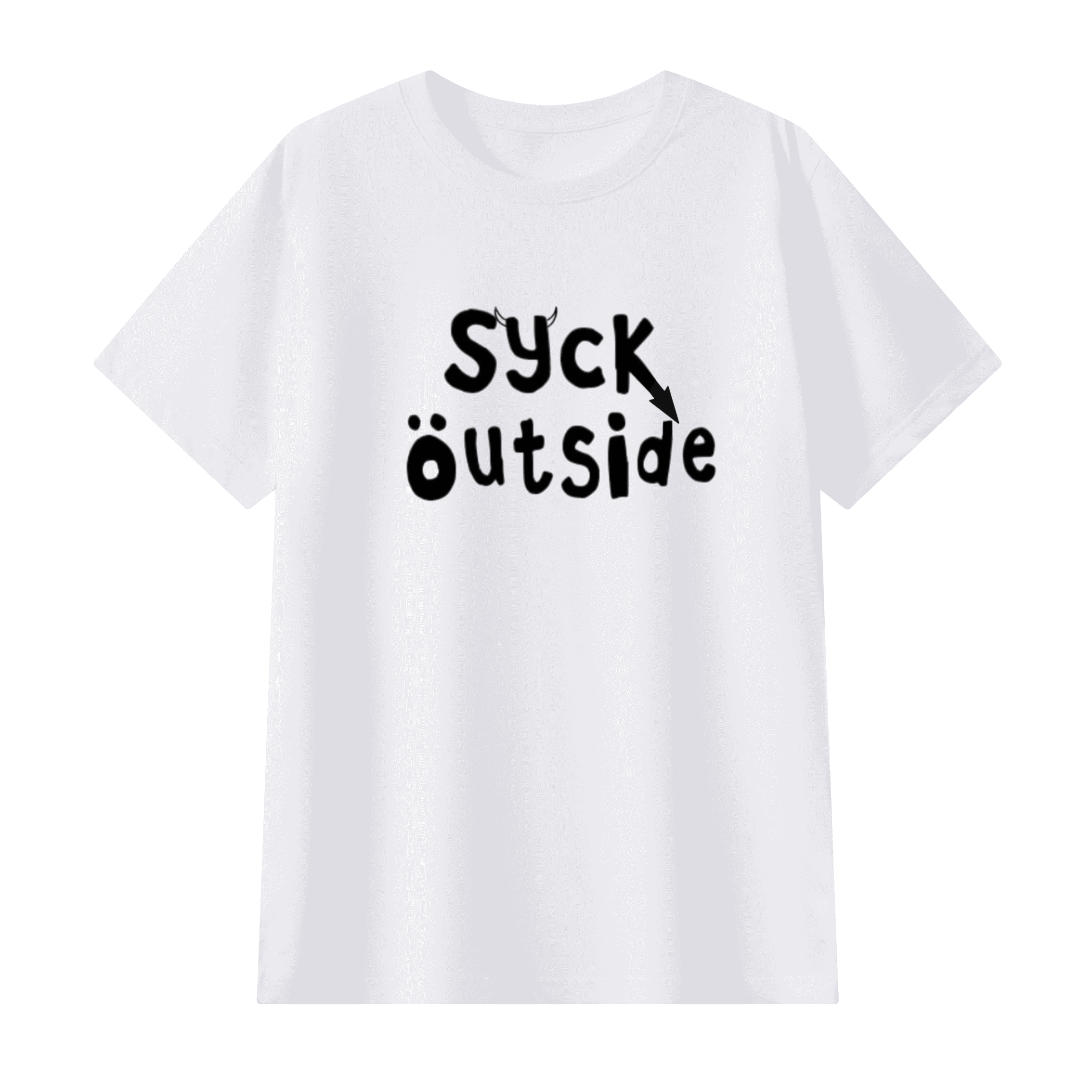 Syck Outside T-Shirt (White)
