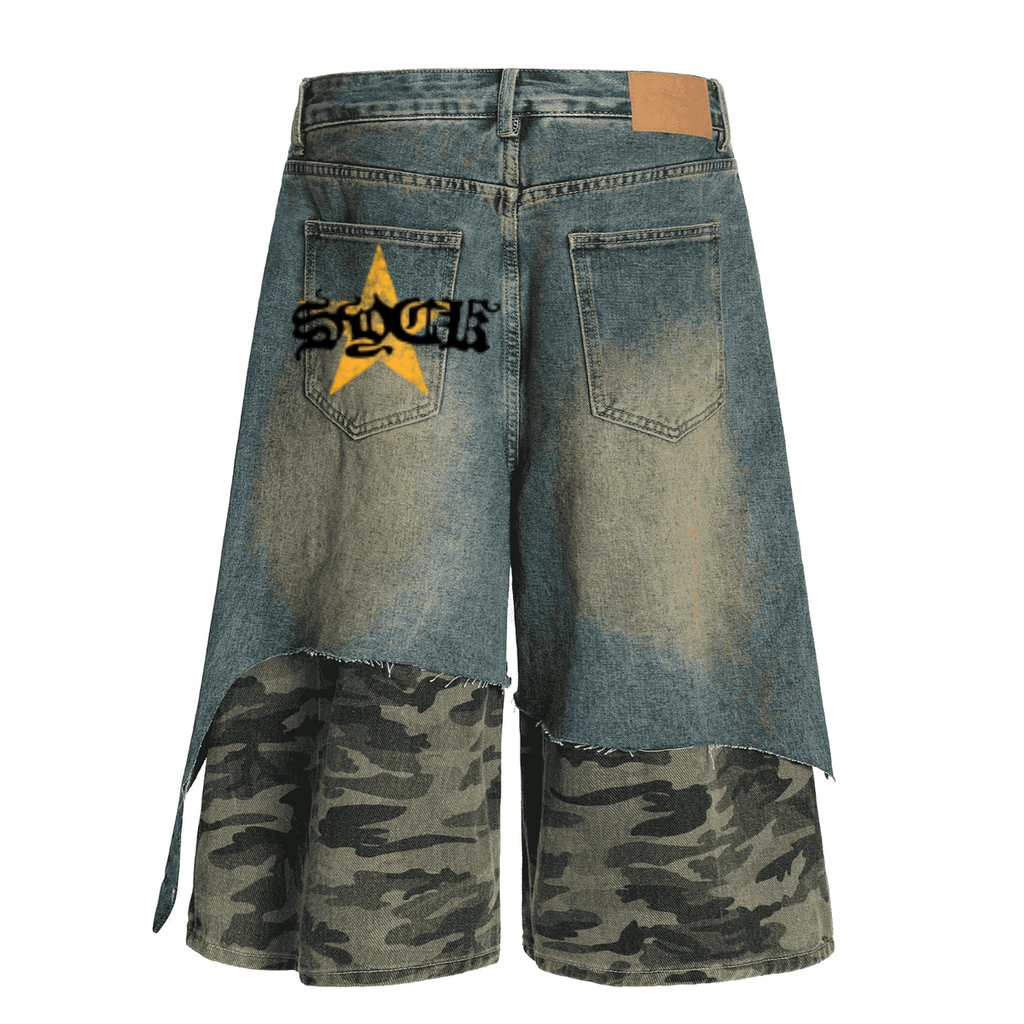 Syck Camo Jorts