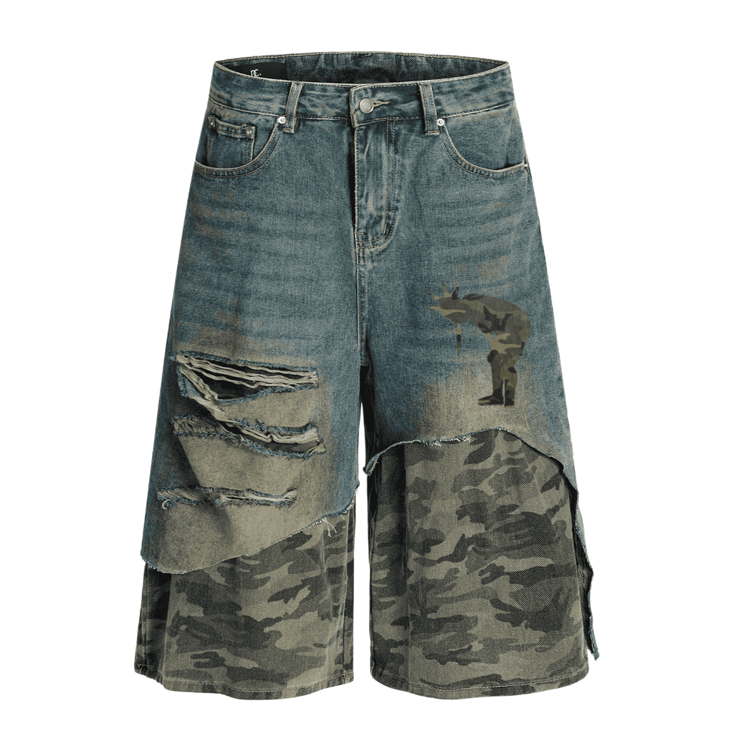 Syck Camo Jorts