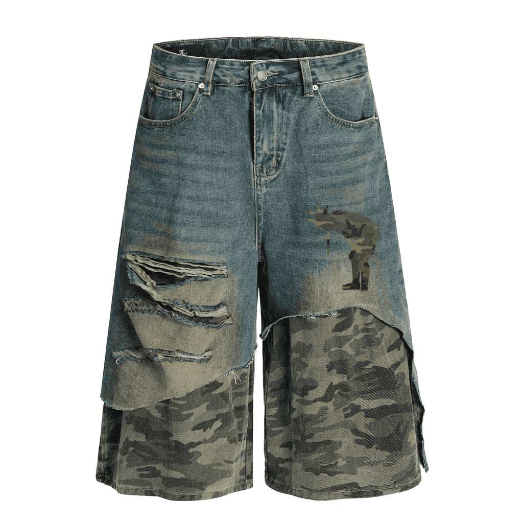Syck Camo Jorts